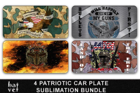 2nd Amendment License Plate Bundle PNG Crafts Review