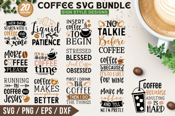 Coffee SVG Bundle Review: A Brand Designer's Take on This Crafts Asset