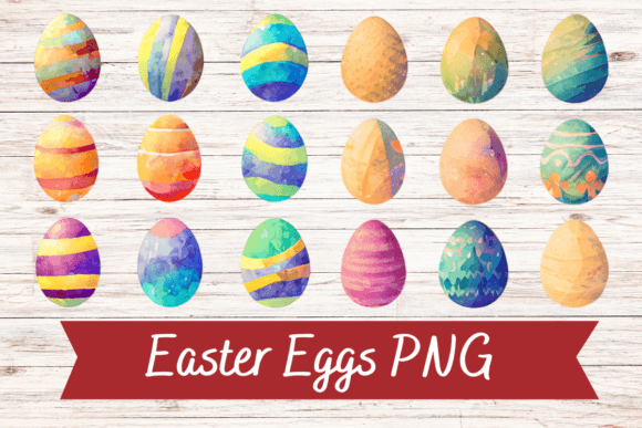 Easter Eggs for Crafts and Creative Design