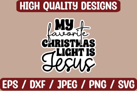 My Favorite Christmas Light is Stickers Crafts Review
