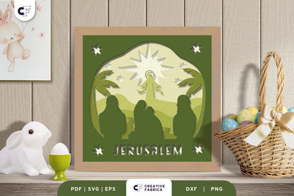 Resurrection 3D Layered Paper Cut: An Easter Craft Review