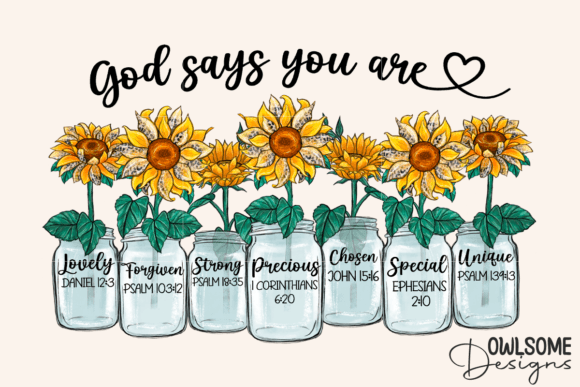 Sunflower God Says You Are PNG Review for Crafters